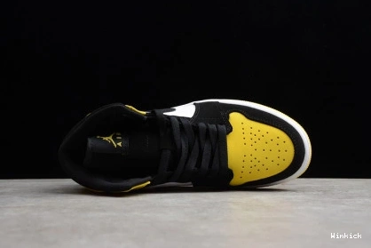 WHITE YELLOW 071 BLACK 1 JORDAN 852542 AIR TOE 0825